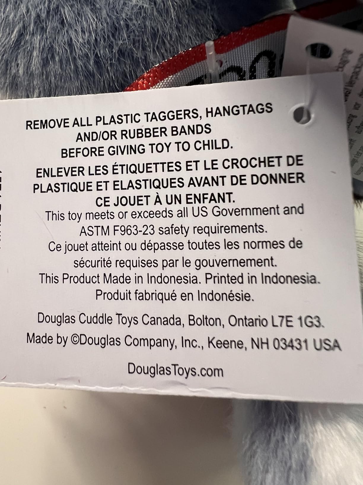Douglas Denim Blue Jay Bird Plush Stuffed Animal | 8-Inch Long customer photo 1