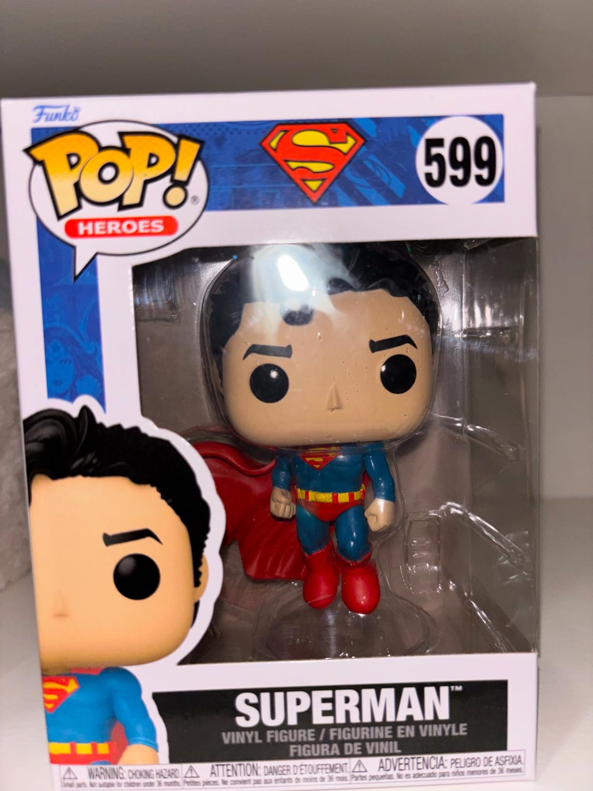 Funko POP! Heroes: DC Comics - Superman | Official Superheroes Merch - Collectable Vinyl Figurine customer photo 1