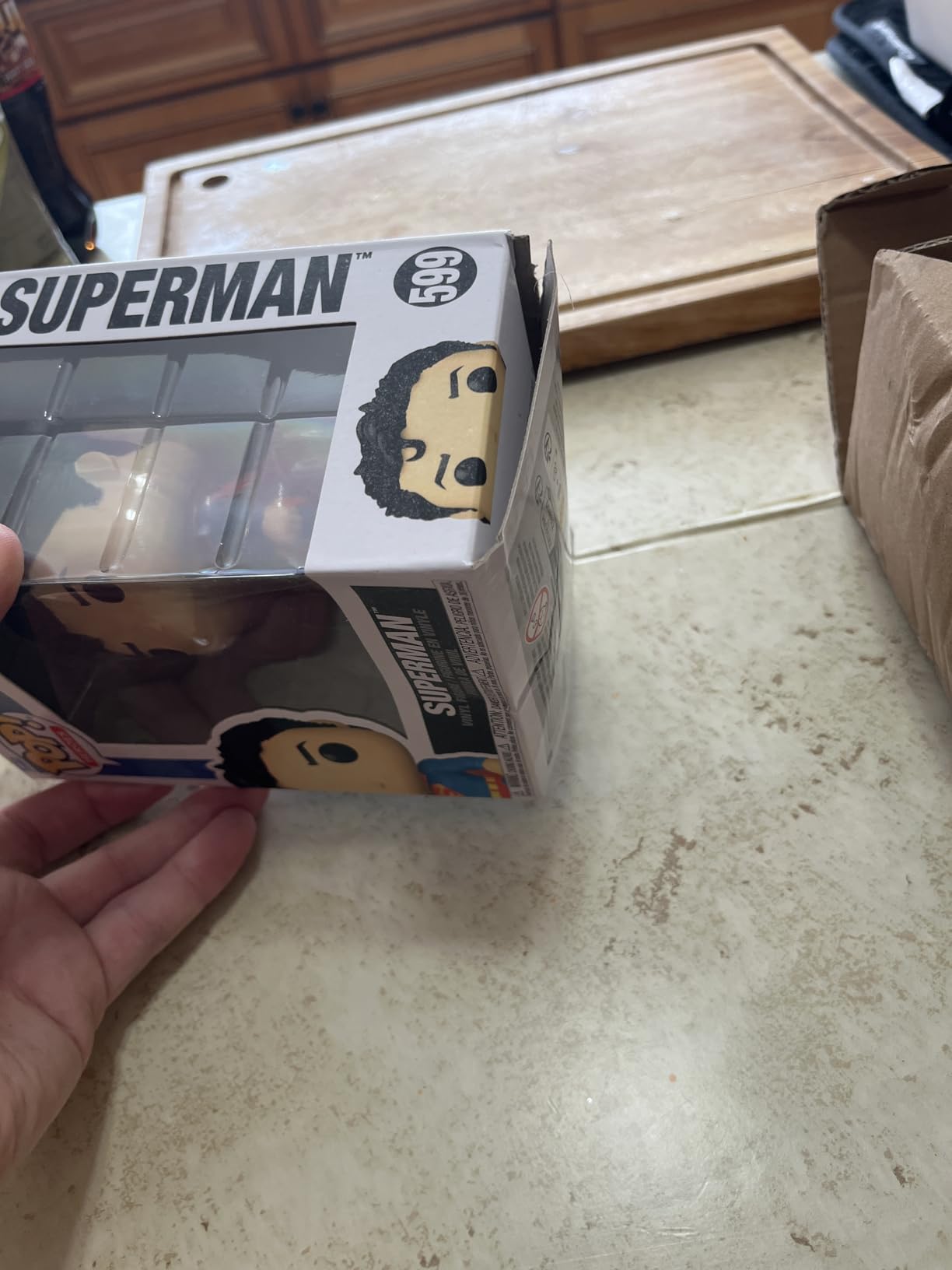 Funko POP! Heroes: DC Comics - Superman | Official Superheroes Merch - Collectable Vinyl Figurine customer photo 2
