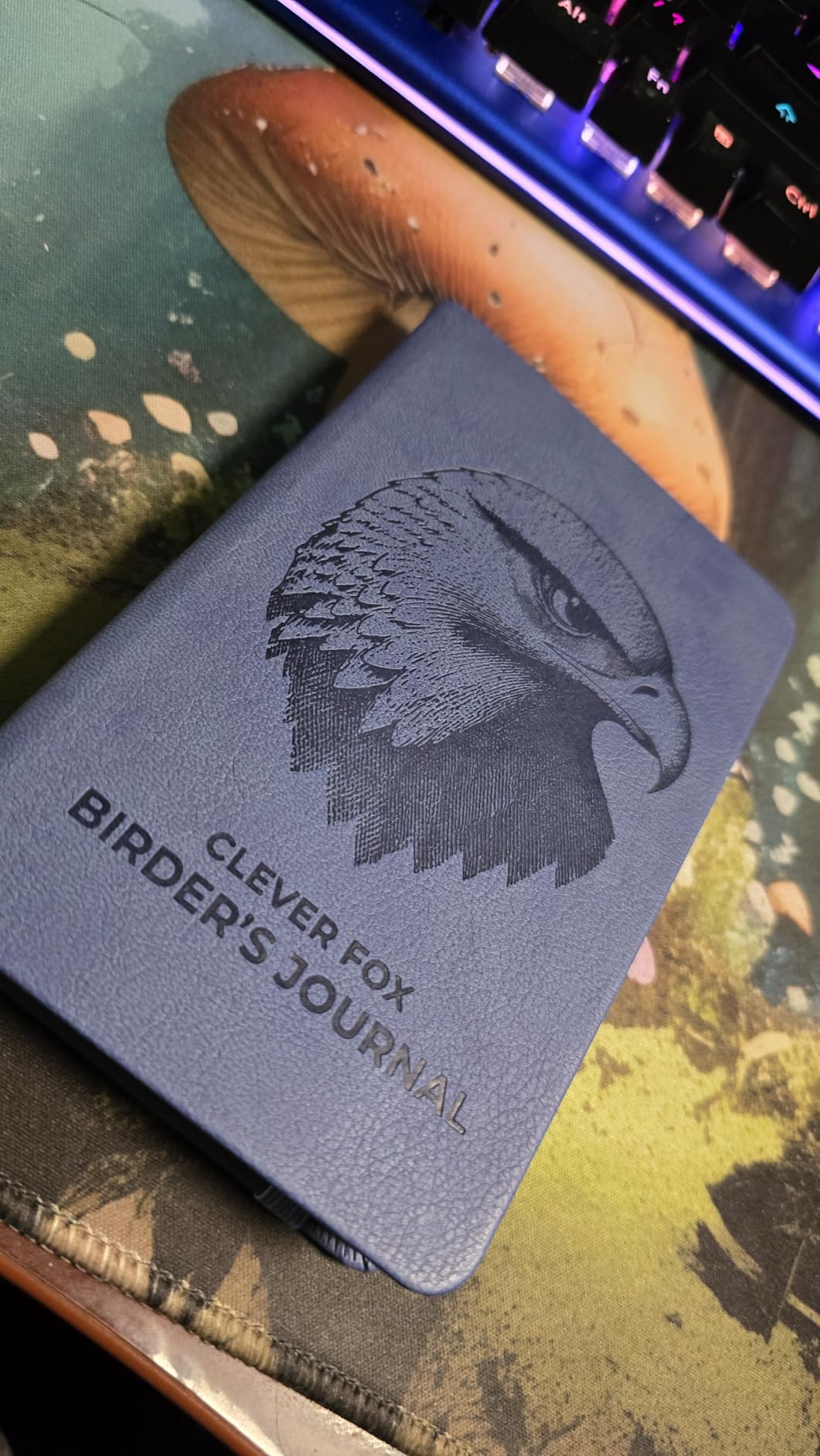 Clever Fox Birding Journal, Bird Watching Notebook for Adults, Forest Green customer photo 2