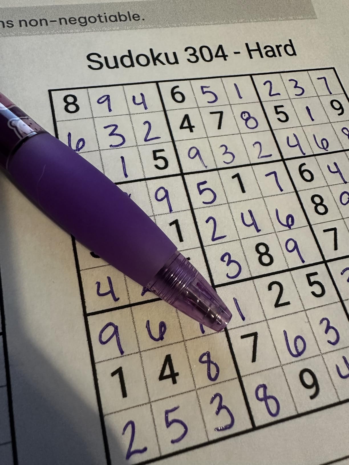 Sudoku Book for Adults and Seniors with 3 Levels of Difficulty: 402 Puzzles & Solutions, Easy to Hard (The Perfect Gift for Puzzle Lovers) (Gifts for Men & Women) customer photo 1