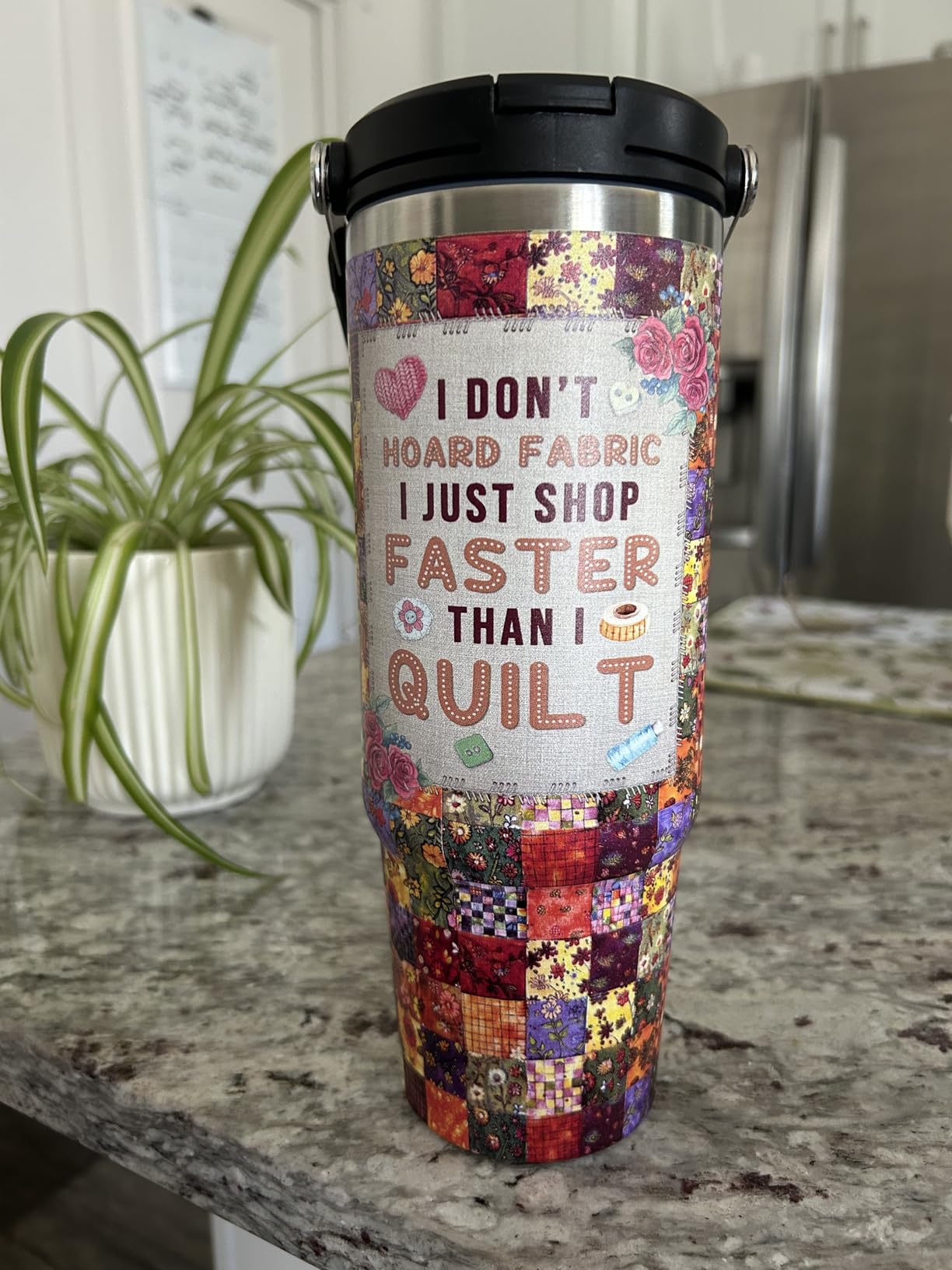 30oz Nurse Tumbler with Handle and Flip Straw, Nurse Gifts for Women, Stainless Steel Leakproof Insulated Travel Mug customer photo 1