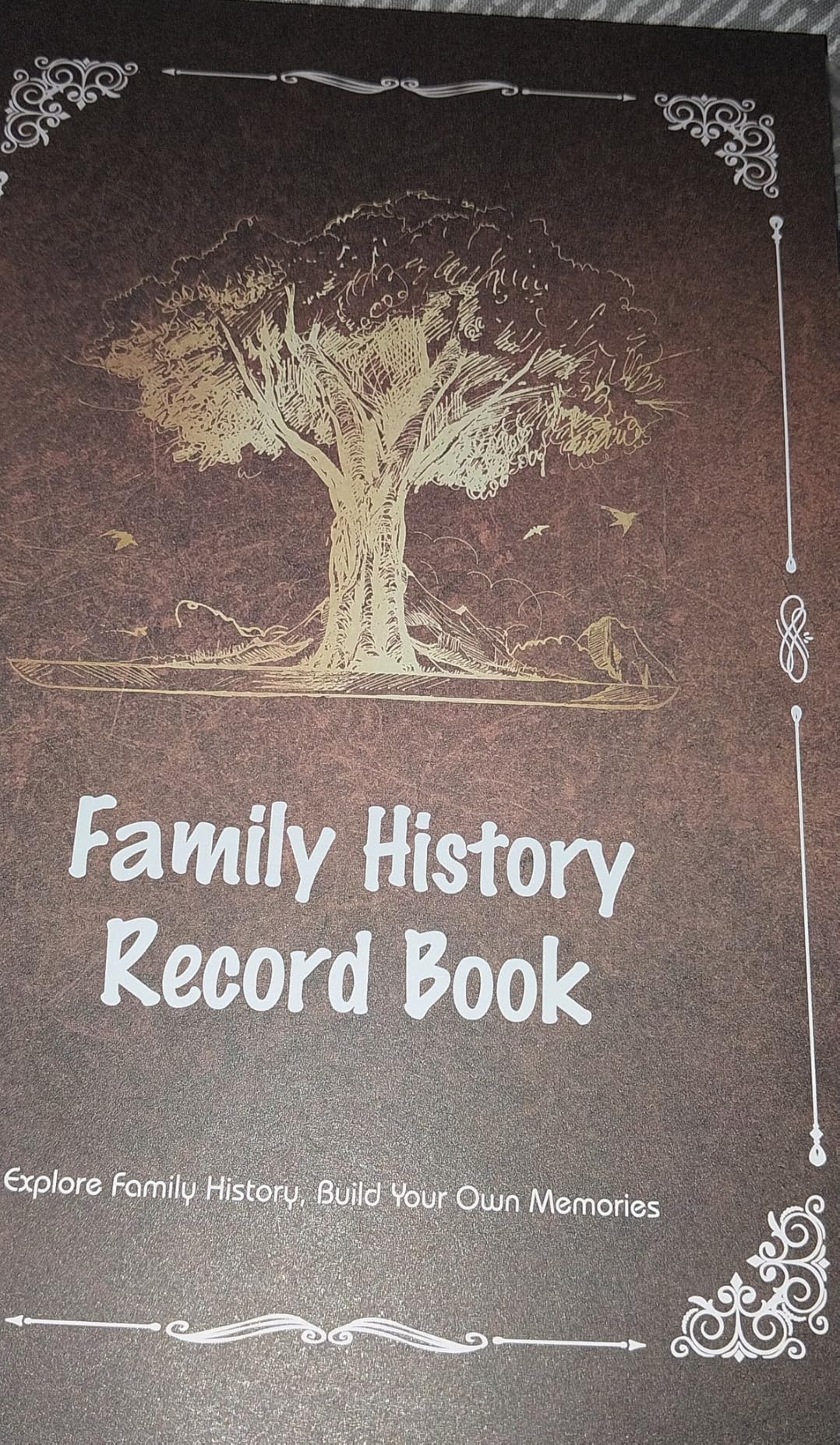 Family History Record Book - My Family Tree & Genealogy Planner, Personalized Scrapbook Journal for Recording Ancestors, Family Members, and Memories, Unique Gift for Heritage Keepsake customer photo 1