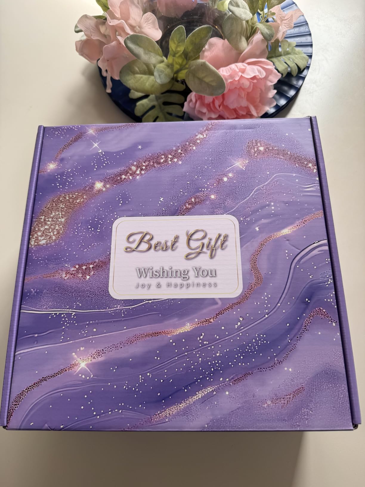 Birthday Gift for Women, Luxury Self Care Spa Gift Basket with Blanket for Mom, Wife, Sister, Friend, Girlfriend, Grandmother, Get Well Soon & Christmas gift for Her customer photo 2
