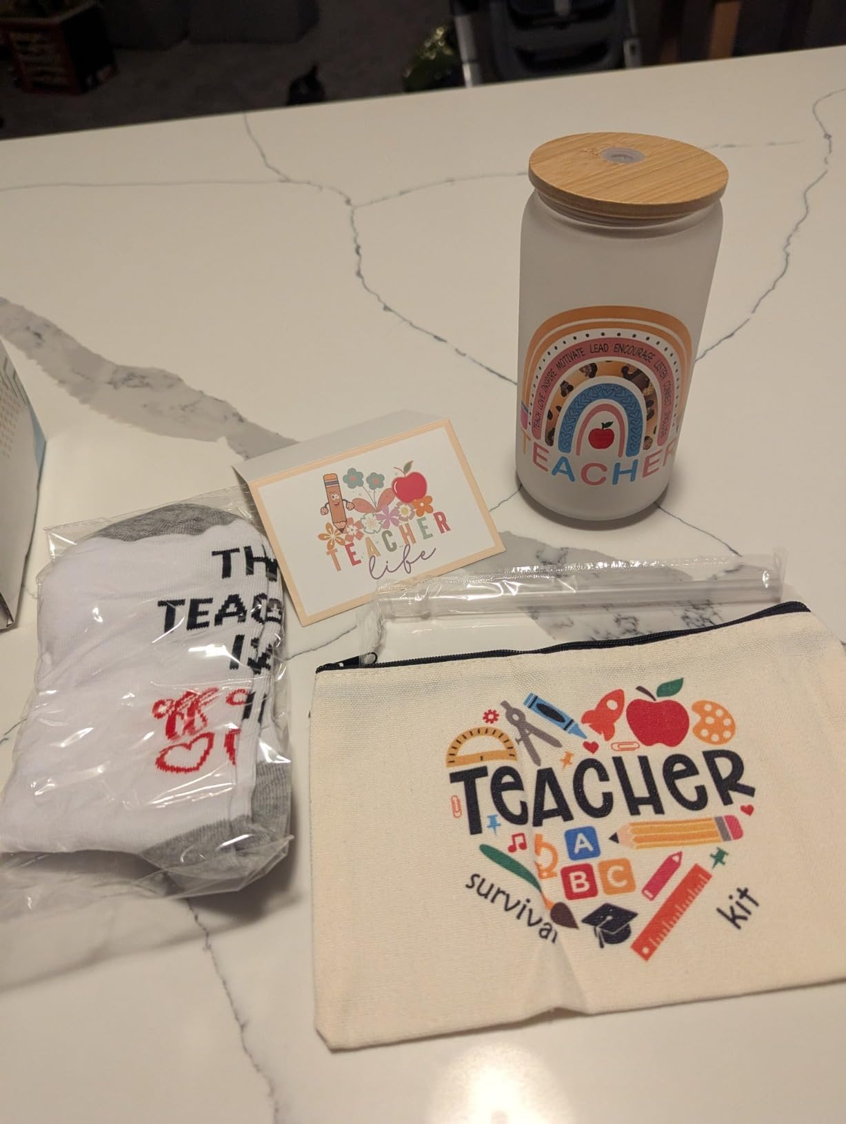 8 PCS Teacher Survival Kit Gift Set customer photo 1