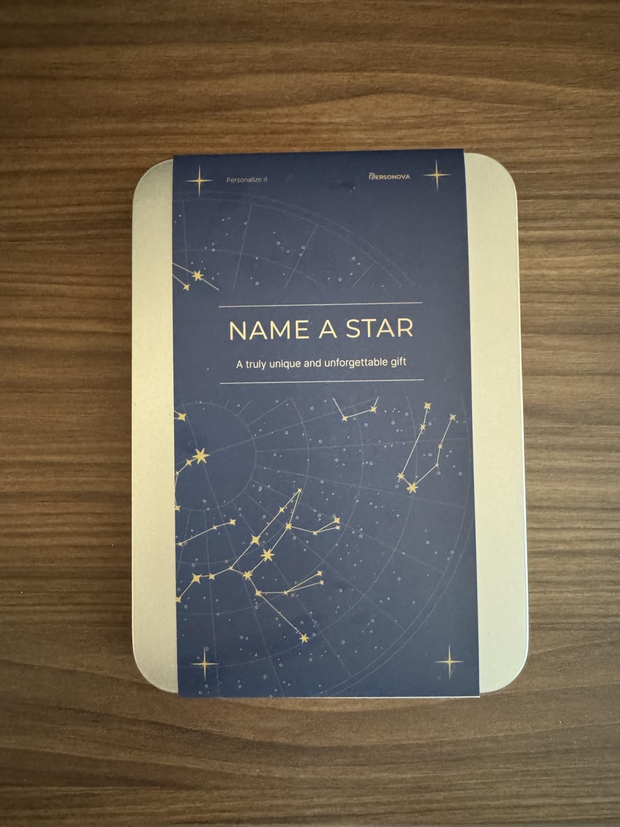 Name a Star Gift Box - Personalized Star Kit with Certificate, Galaxy Pass, Greeting Card and Night Sky Poster customer photo 1