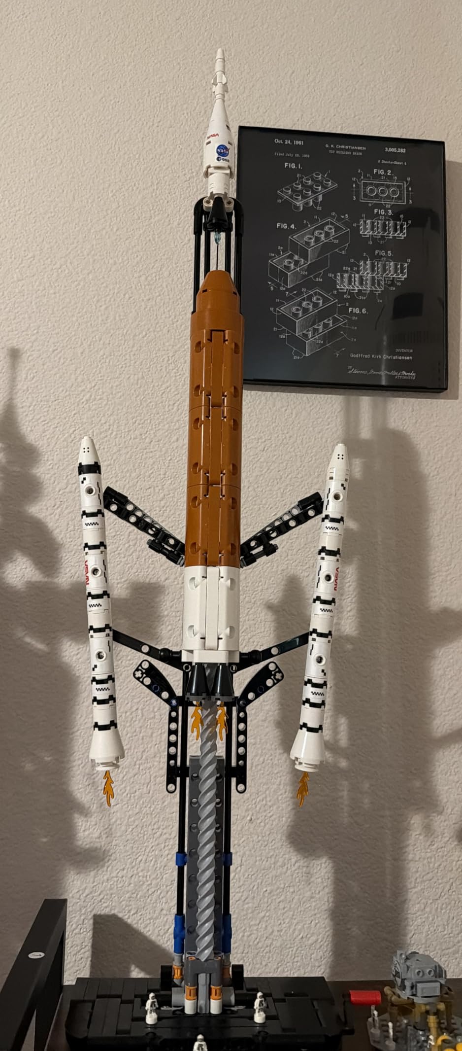 LEGO Technic NASA Artemis Space Launch System Rocket Building Toy for Boys & Girls - STEM Learning & Space Toy W/3-Stage Launch Function for Kids, Ages 9+ - Idea for Birthdays - 42221 customer photo 1