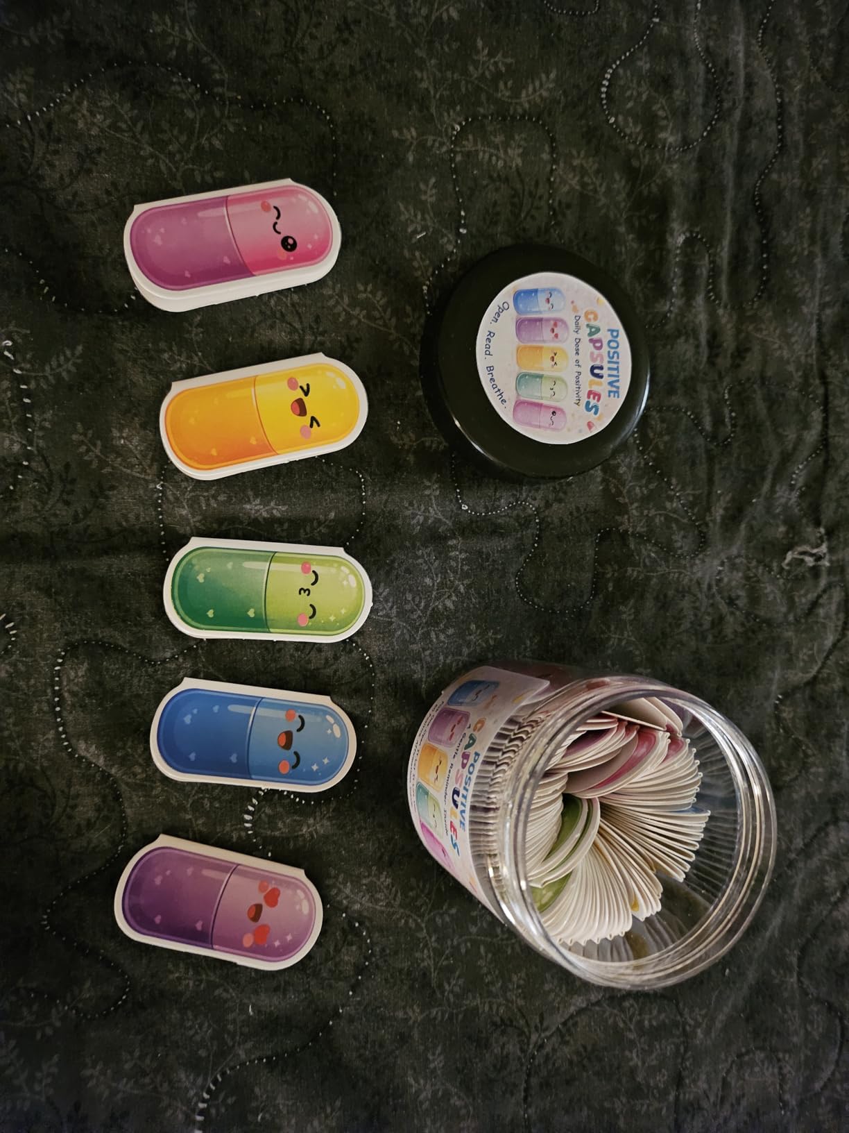 Positive Owl Jar, 60 Self-Care & Encouragement Affirmation Cards, Owls Gift for Women, Retirements, Teacher Gifts for Women, Back to School Gifts for Teachers customer photo 2