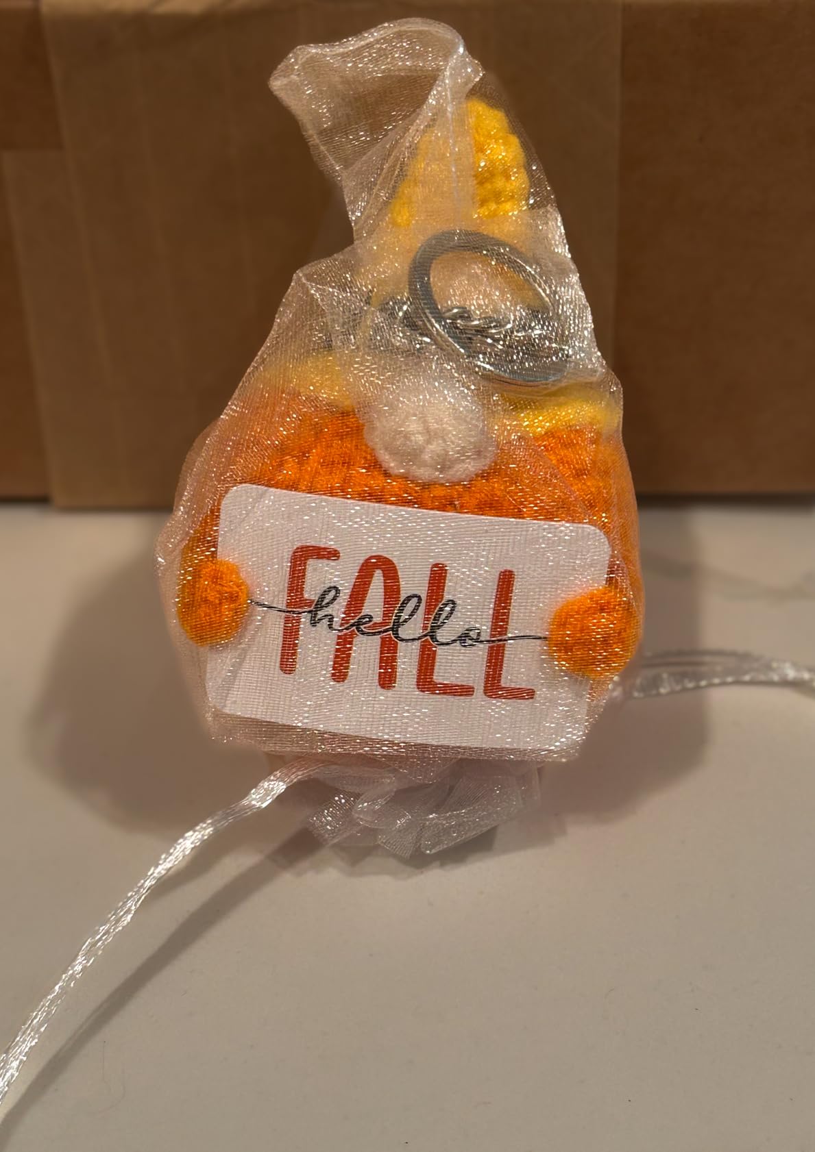 Affirmation Positive Firefly Handmade Crochet with 'Thanks for Lighting Up My Life' Card customer photo 1