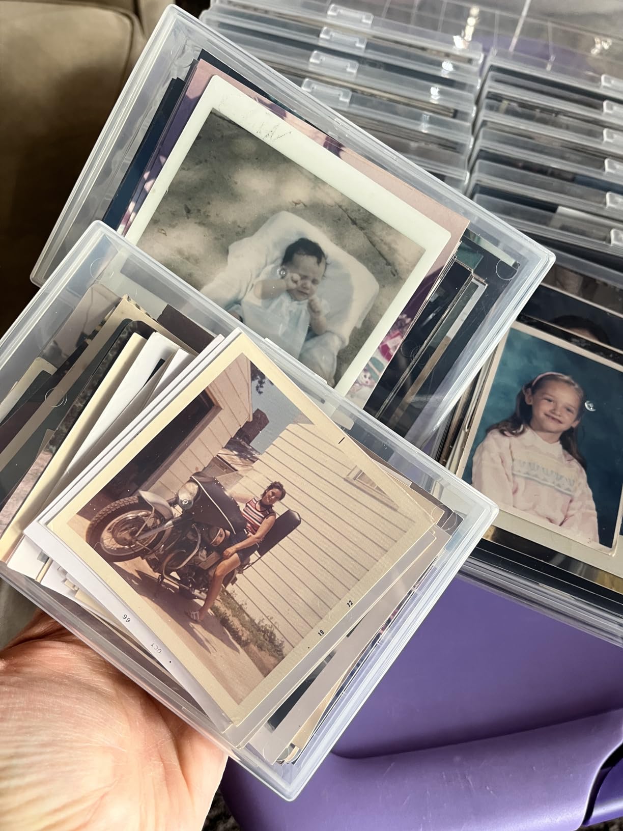 Lifewit 16 Pcs Photo Storage Box for 4