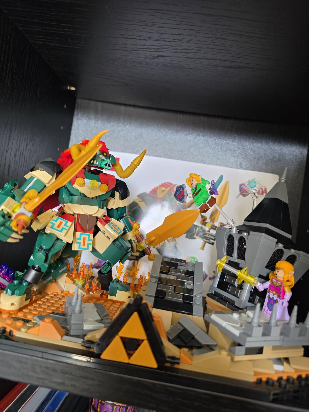 LEGO The Legend of Zelda: Ocarina of Time - The Final Battle Building Set for Adults, Ages 18+ - Nintendo Collectible with Link & Zelda Minifigures - 77093 customer photo 1