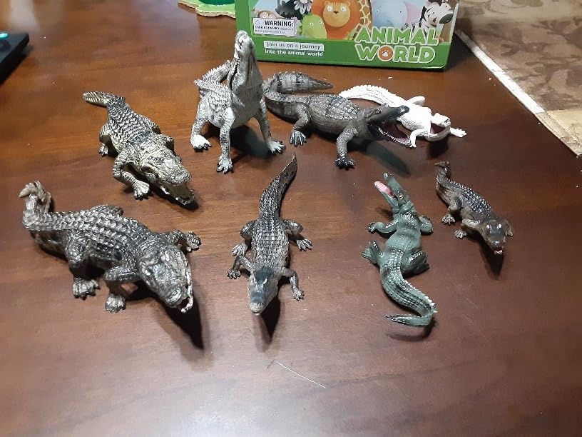 14PCS Deer Family Figurines Set - Realistic Solid Wild Animal Toys | Elk, Reindeer, Moose, Sika Deer, Whitetail Deer, Solid PVC, Educational Toy, Cake Topper, Gift for Kids 3+ customer photo 1