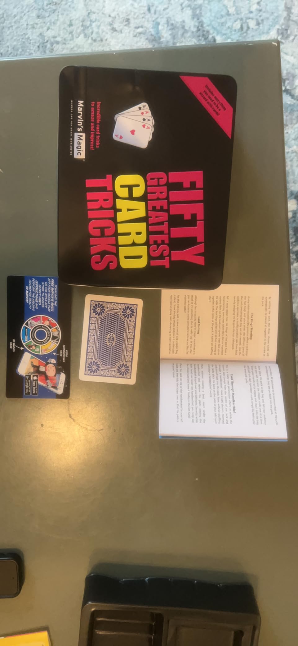 Marvin's Magic Fifty Greatest Card Tricks Set - Kids & Adults Age 8+ | Magic Card Tricks Set, Easy To Learn Illusions, Includes Instruction Guide, For Kids And Adults customer photo 2