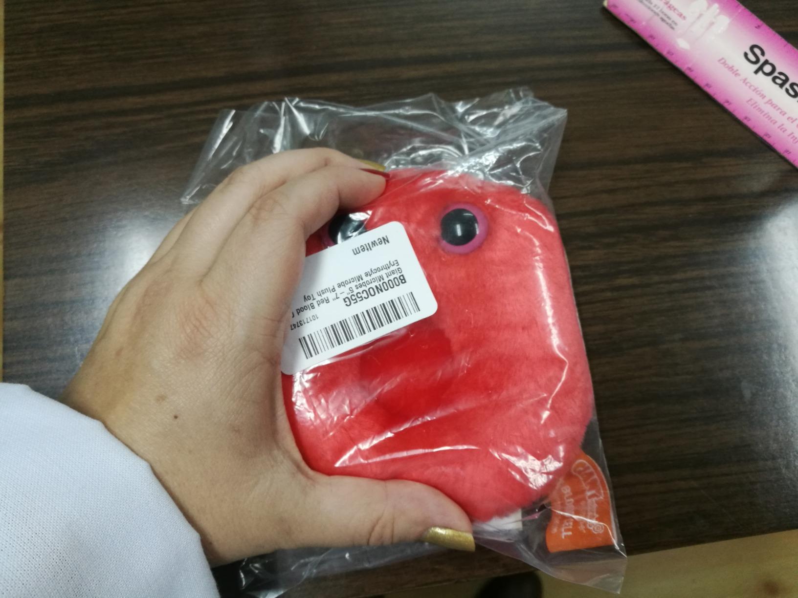 GIANTmicrobes Red Blood Cell Plush customer photo 1