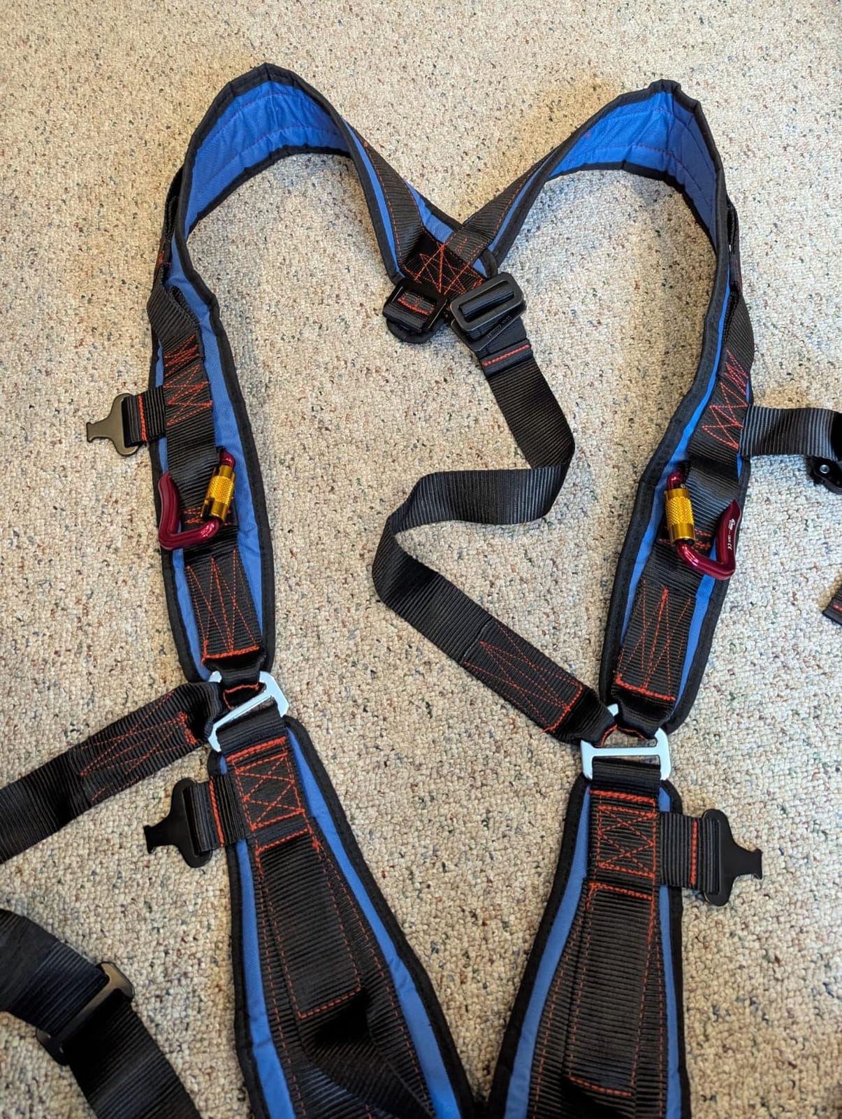 All-Weather Sport Kiting Harness for Ground Handling and Kitesurfing - Power Kite Pilot Wings with Locking Wing Attachments customer photo 1