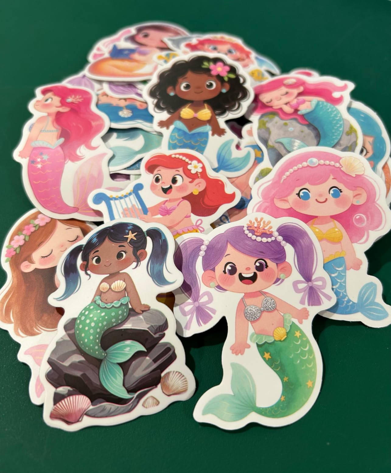 50Pcs Snake Stickers Bulk Snake Party Favors Waterproof Vinyl Cute Serpent Stickers Cartoon Serpent Laptop Decals for Laptop Water Bottles Skateboard Computer Scrapbook (Snakes) customer photo 1